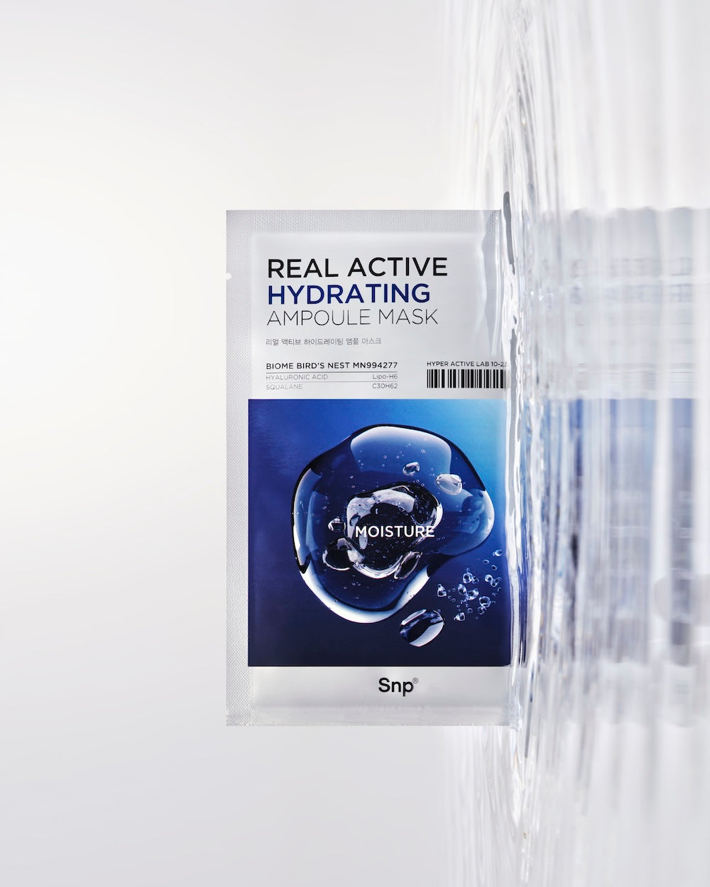 Real Active Hydrating Ampoule Sheet Mask 25ml x 10 Sheets | SNP