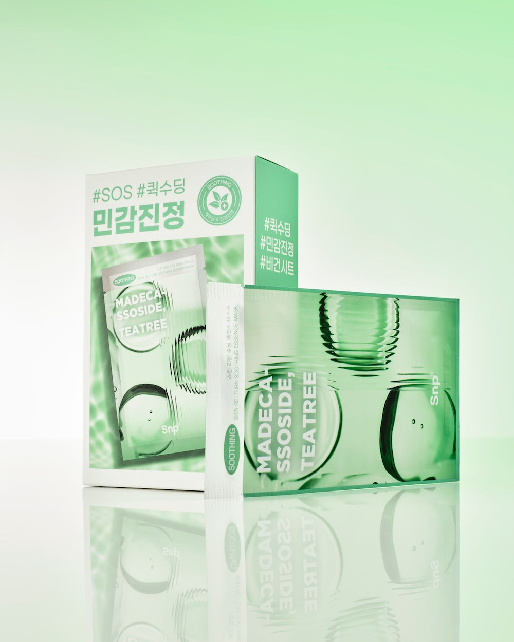 SNP Skin Return Soothing Essence Sheet Mask for Hydration