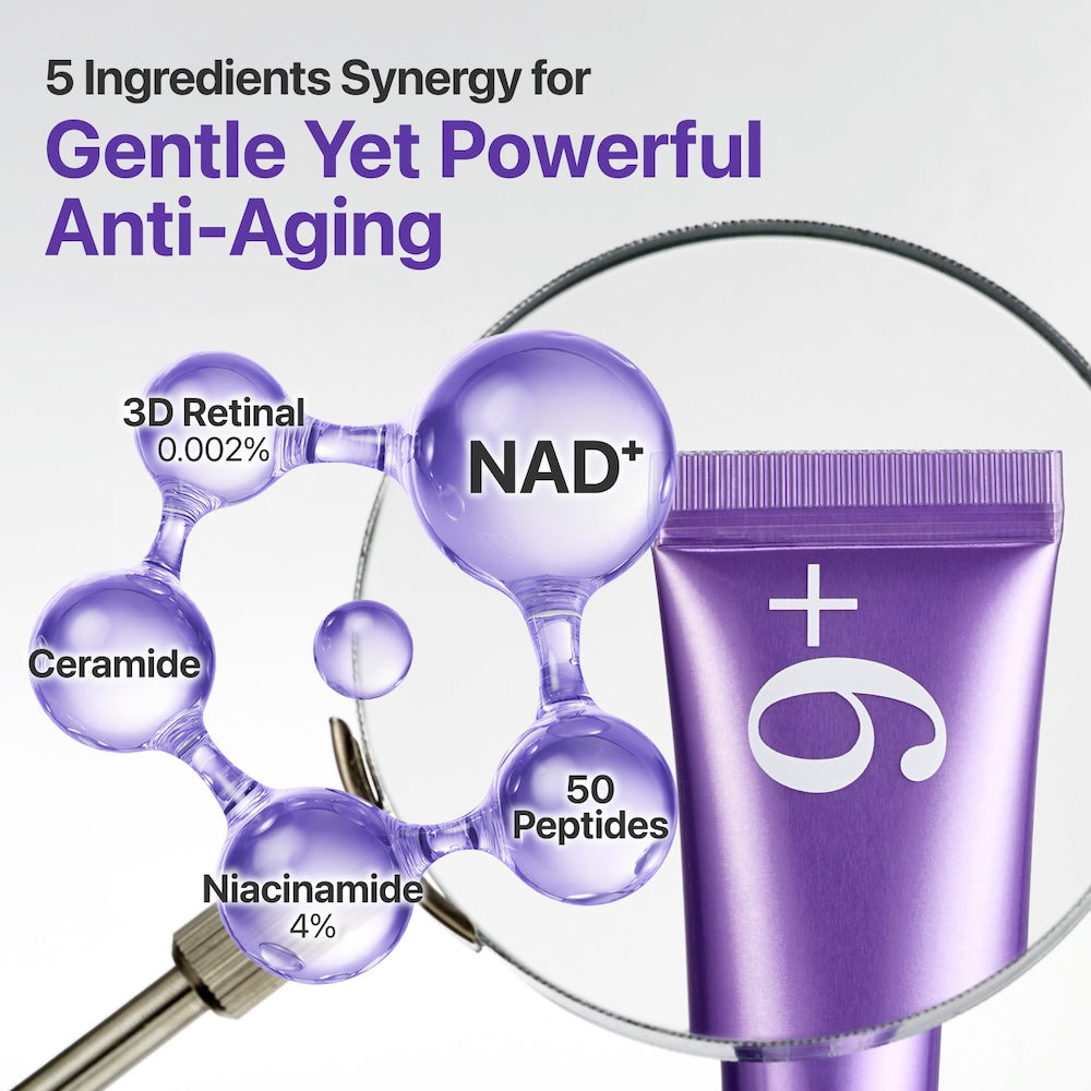 No.9 NAD+ Retinal Volumetox Eye Cream 20ml | Numbuzin