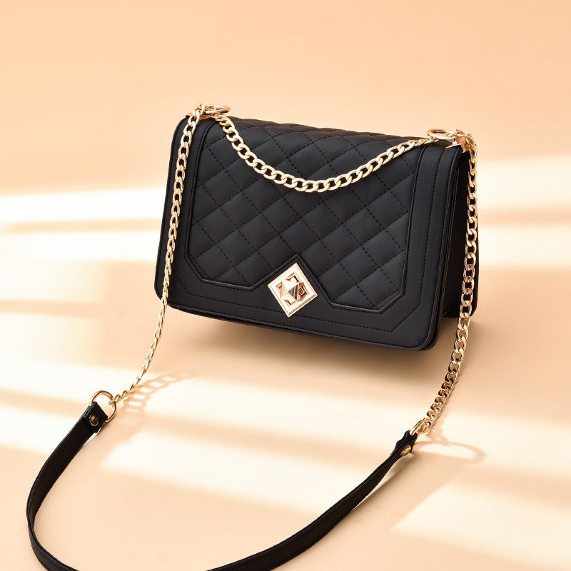 Chic One-Shoulder Minimalist Crossbody Bag for Summer Elegance | ULZZANG BELLA