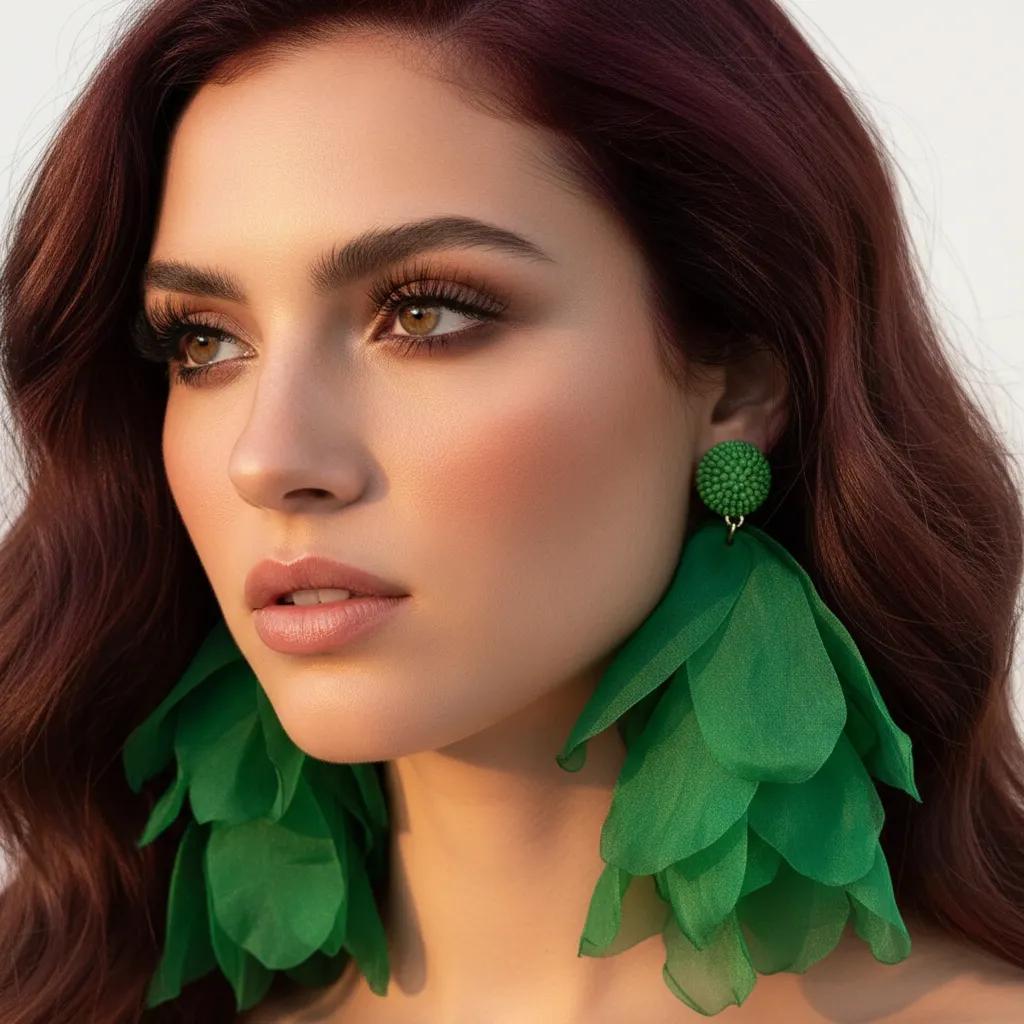 ULZZANG BELLA Tassel Earrings | Exquisite Luxury Fashion Statement