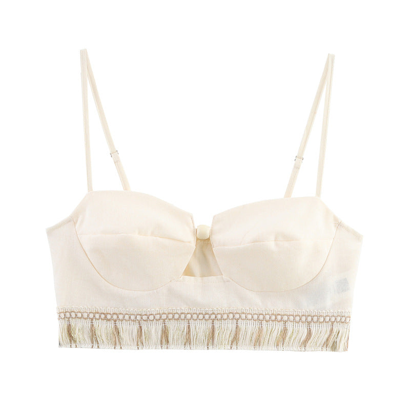 ULZZANG BELLA Elegant Camisole and Skirt Set - Timeless Luxury
