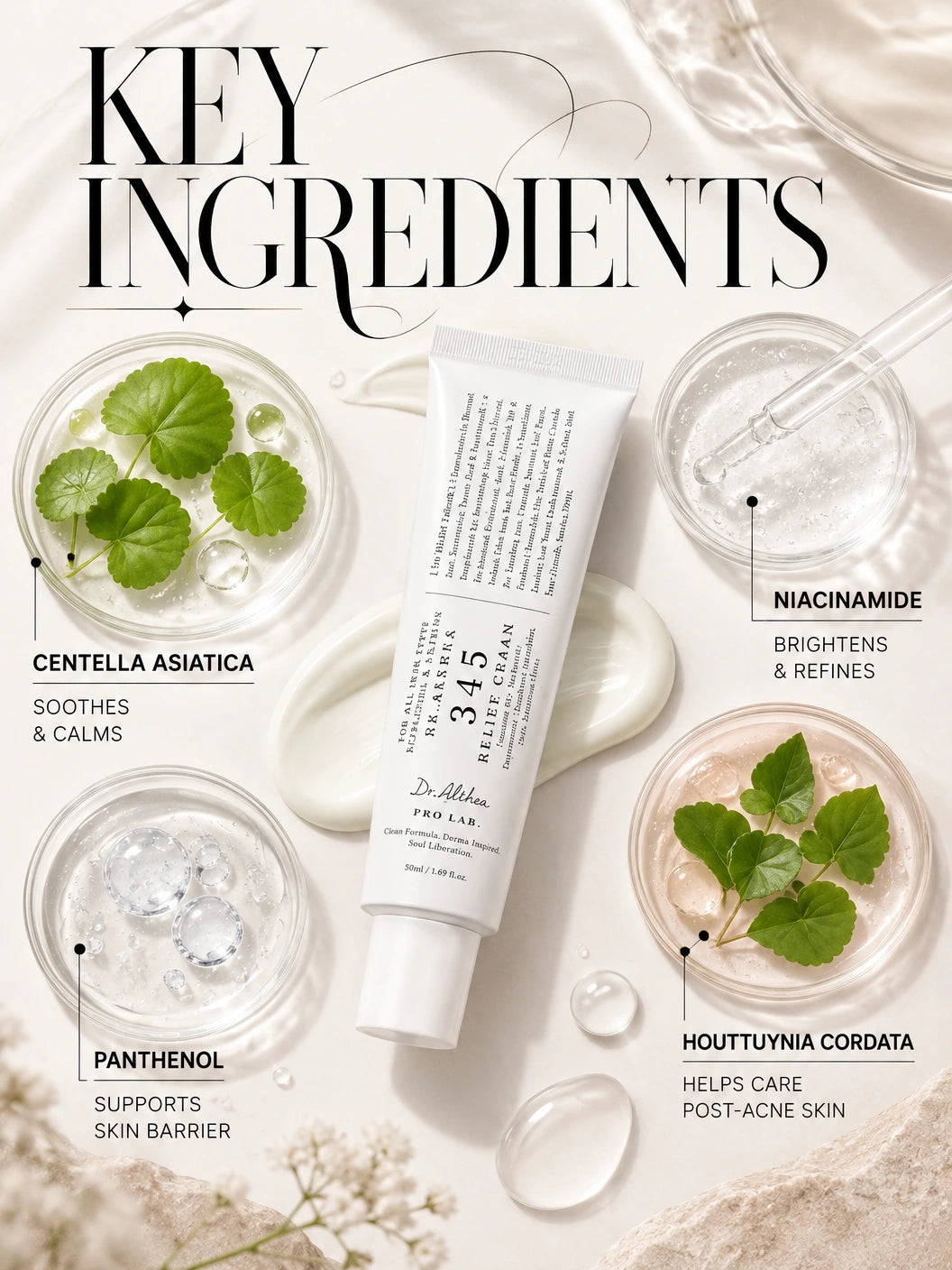345 Relief Cream 50ml | Dr.Althea | Dr.Althea 345 Relief Cream 50ml | Post-Acne Care