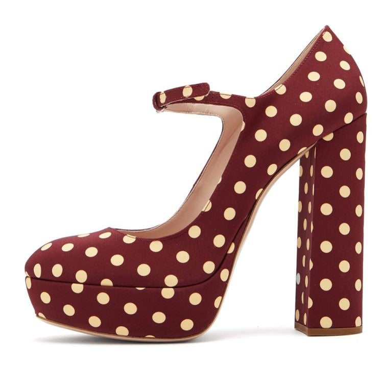 ULZZANG BELLA High Mary Jane Heels - Exquisite Luxury Footwear