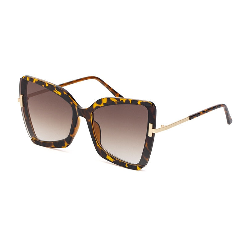 Fashionista Square Sun Shades - Oversized Colorful Sunglasses for Women | ULZZANG BELLA