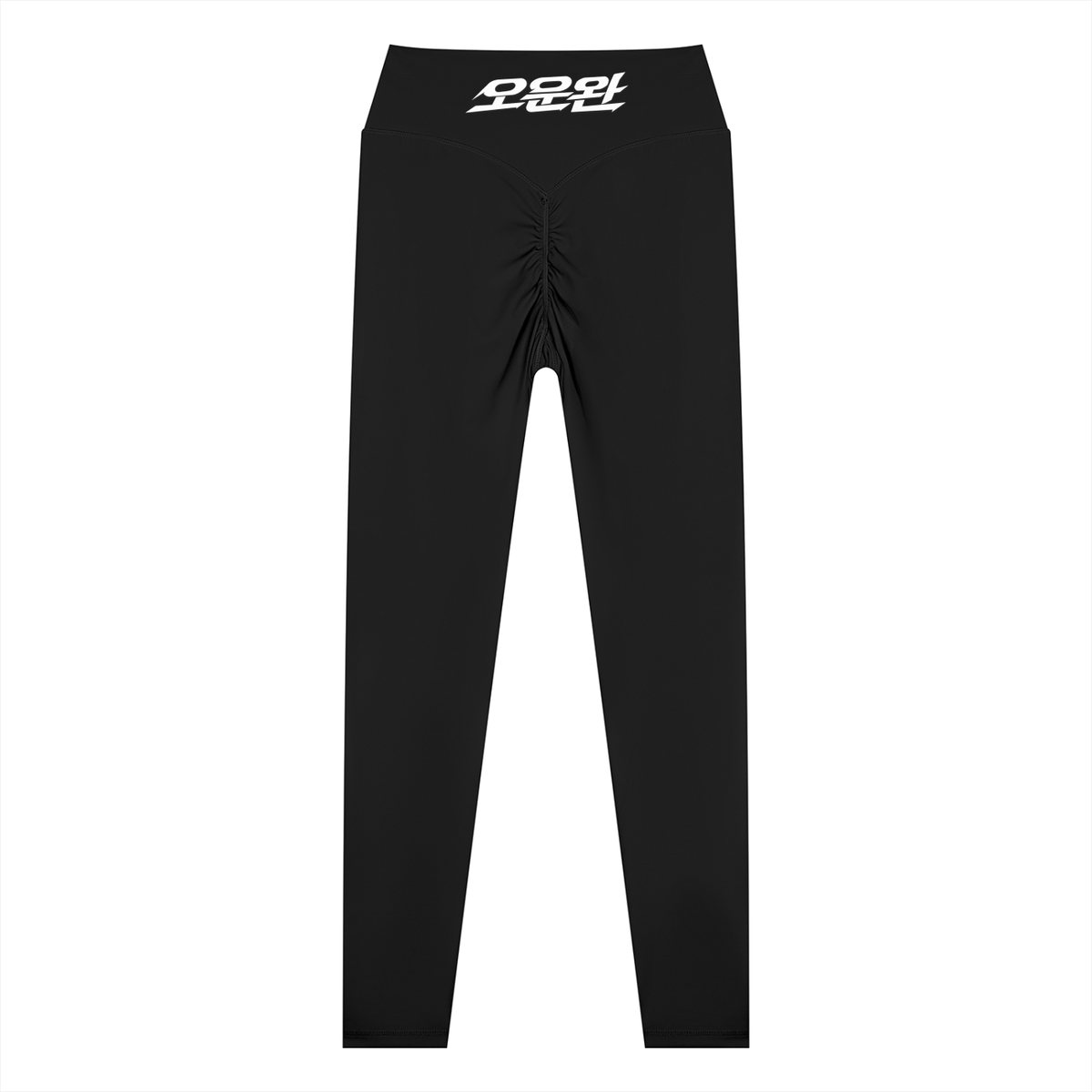 ULZZANG BELLA Luxe High-Rise Ankle Leggings for Effortless Style