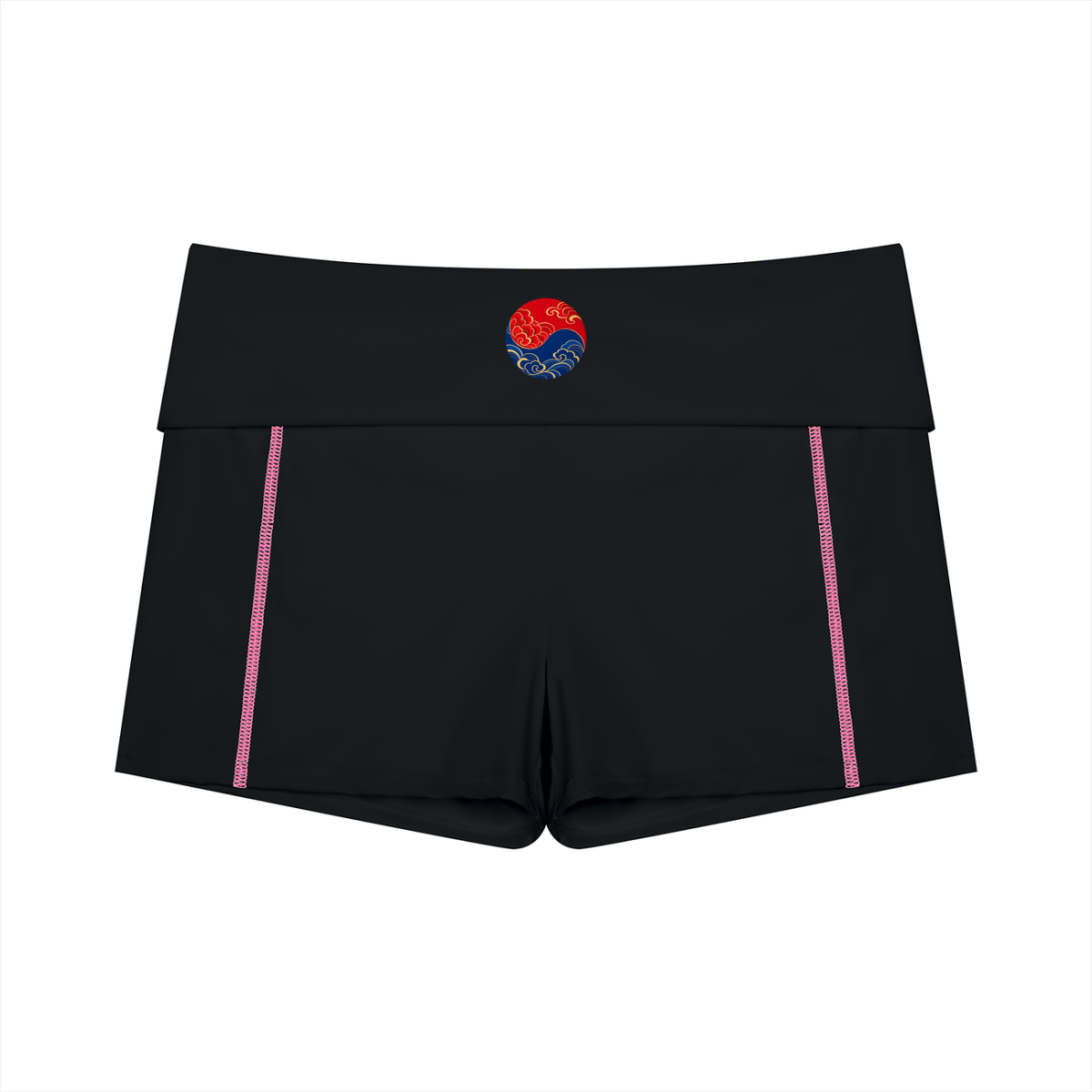 High Waisted Sculpt Yoga Biker Shorts | ULZZANG BELLA