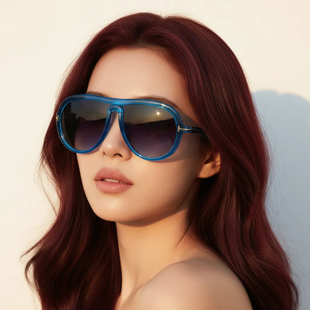 Timeless Elegance Oversized Pilot Sunglasses | ULZZANG BELLA