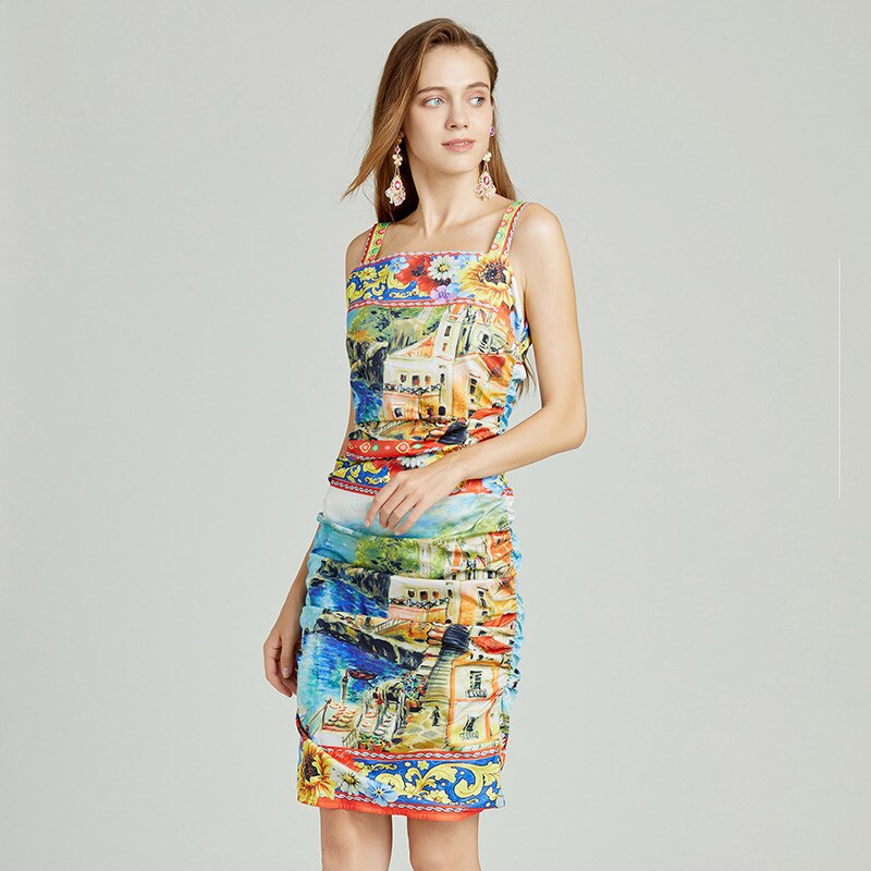 Robe moulante florale élégante pour la muse moderne | ULZZANG BELLA