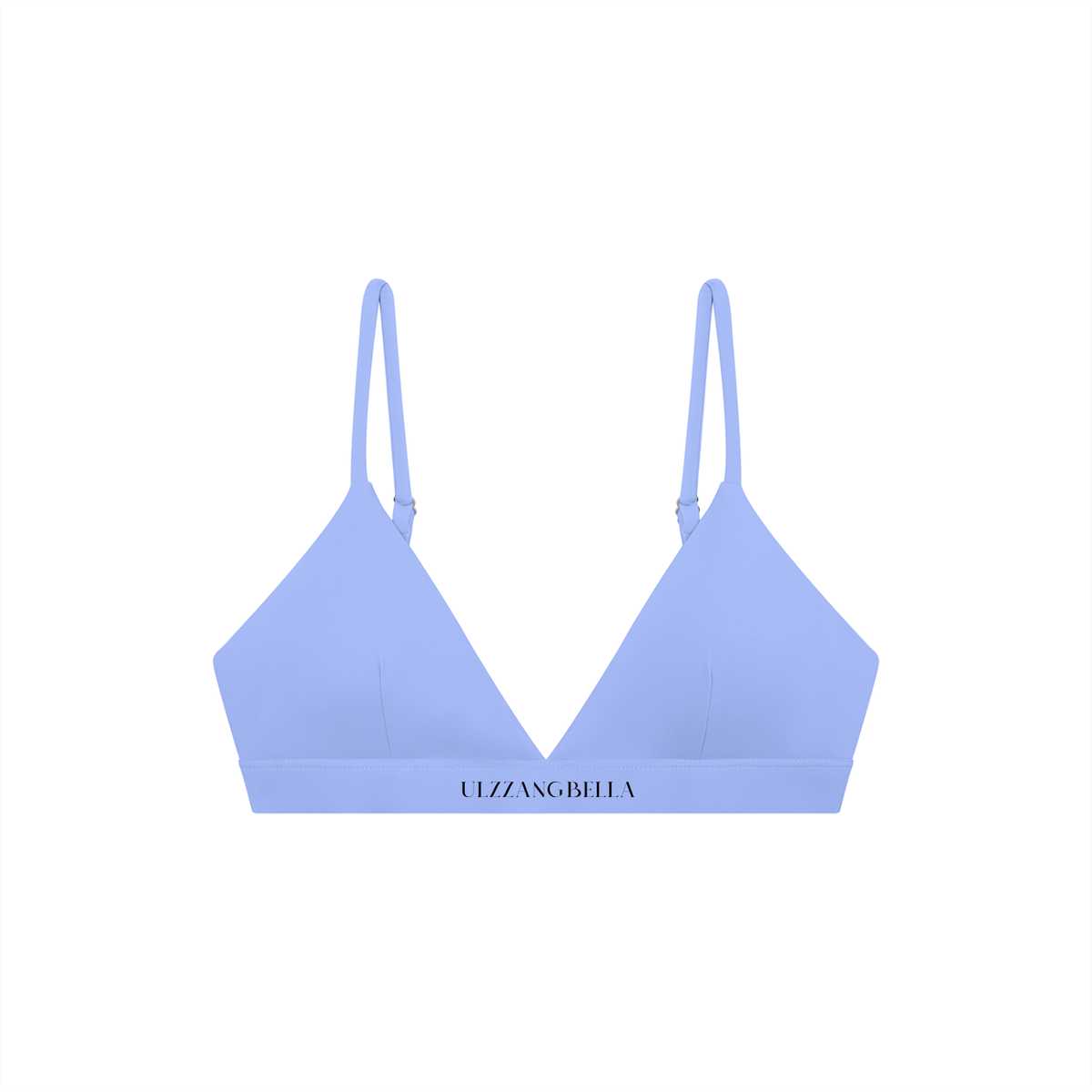 ULZZANG BELLA V-Line Cropped Sports Bra for Effortless Elegance