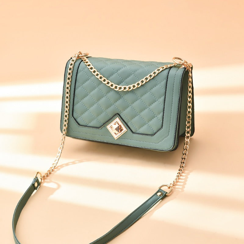 Chic One-Shoulder Minimalist Crossbody Bag for Summer Elegance | ULZZANG BELLA
