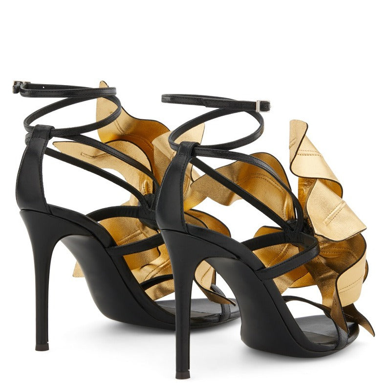Goddess Chic Slim High Heel Sandals | ULZZANG BELLA