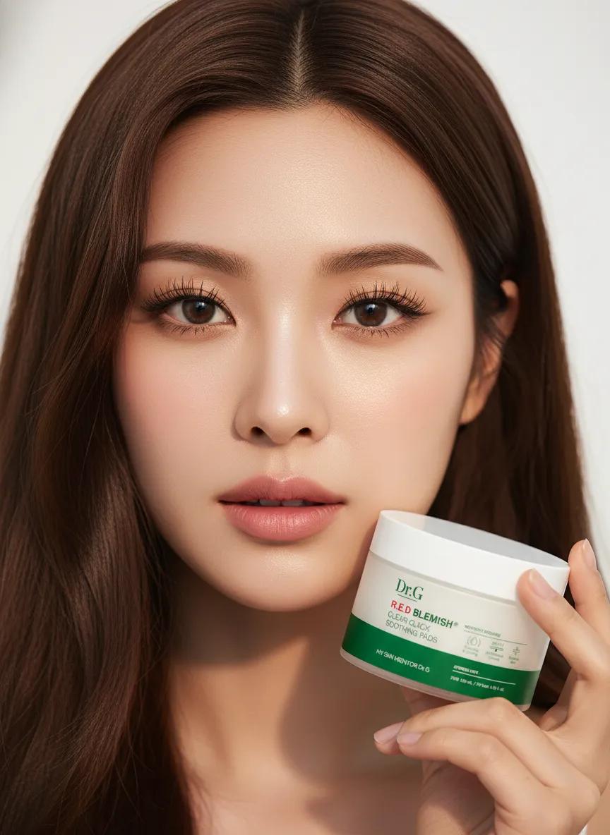 Revitalising Pennywort Soothing Pads for Radiant Skin (70ea) | Dr.G