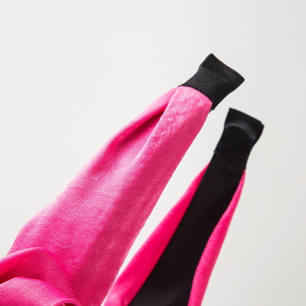 Elegant Handmade Rose Fabric Headband for Women | ULZZANG BELLA