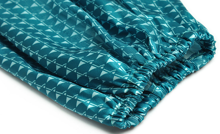 Elegante abito lungo plissettato con scollo a V per la donna sofisticata | ULZZANG BELLA