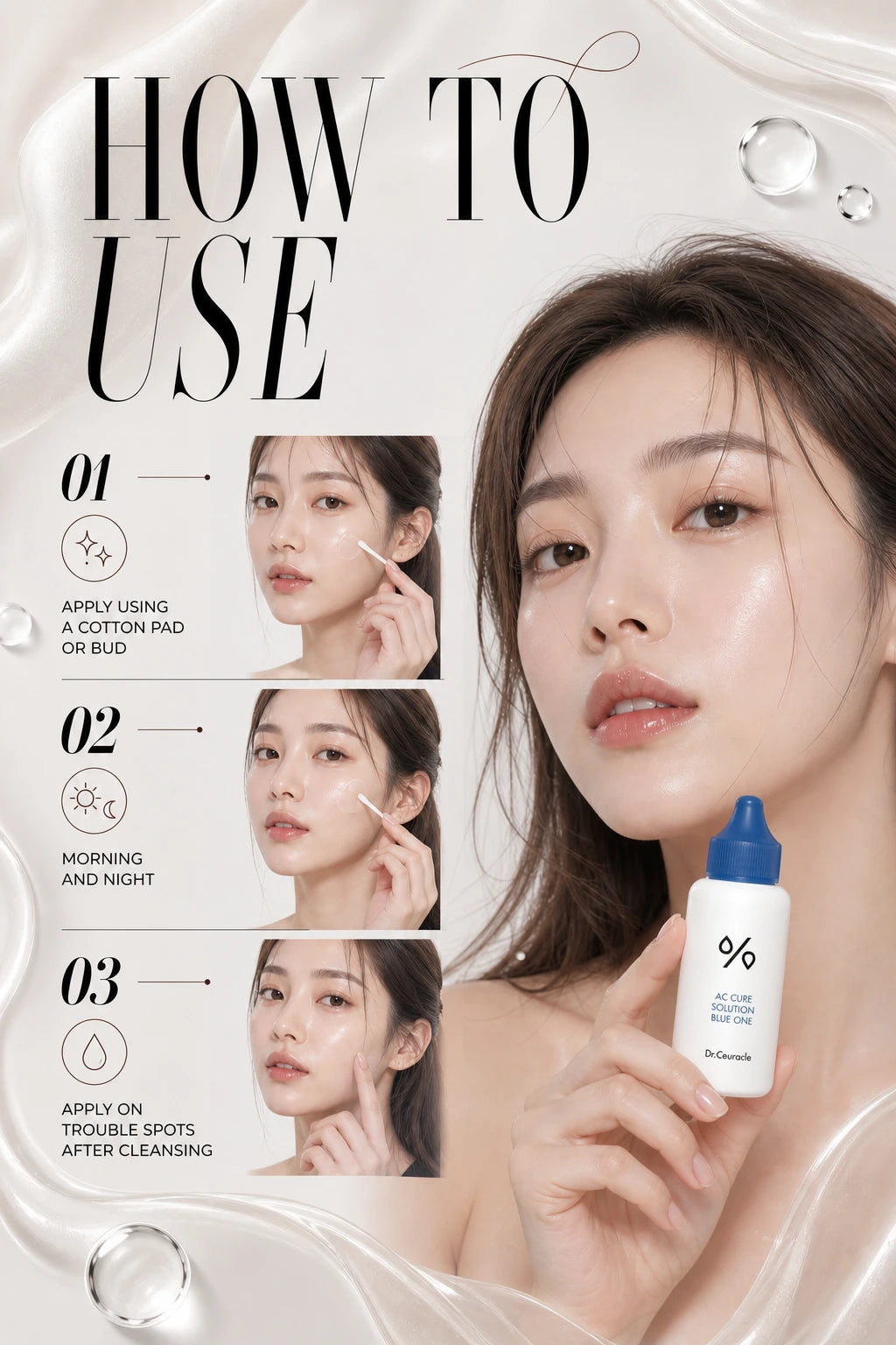 AC Cure Solution Blue One | Dr. Ceuracle | Dr. Ceuracle AC Cure Solution Blue One Couture Serum