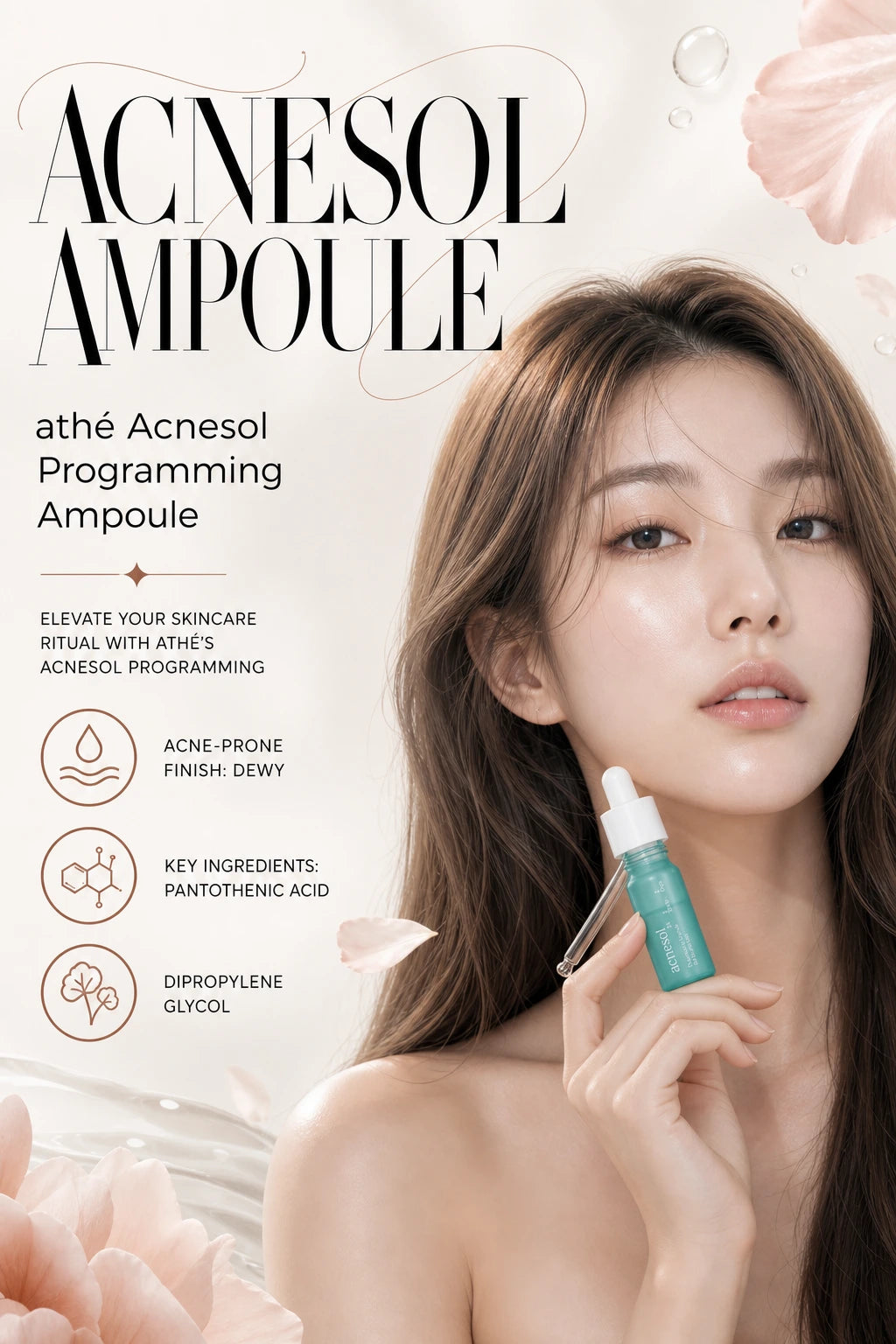 Acnesol Programming Ampoule 10ml | athé | athé Acnesol Ampoule – Artisanal Korean Skincare Serum
