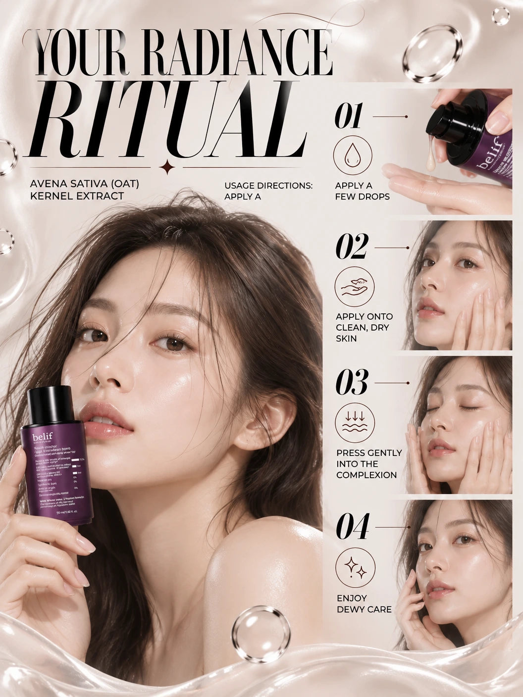 Age Defying Luxe Serum for Timeless Radiance | belif | belif Youth Creator Serum - Artisanal Luxury for Radiance