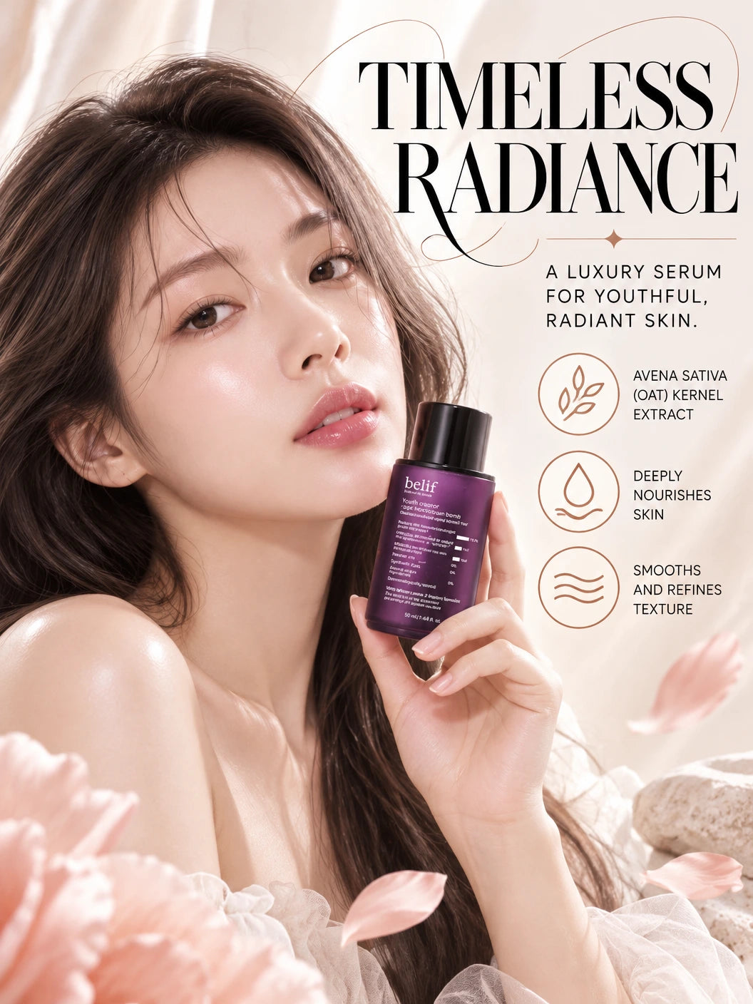 Age Defying Luxe Serum for Timeless Radiance | belif | belif Youth Creator Serum - Artisanal Luxury for Radiance