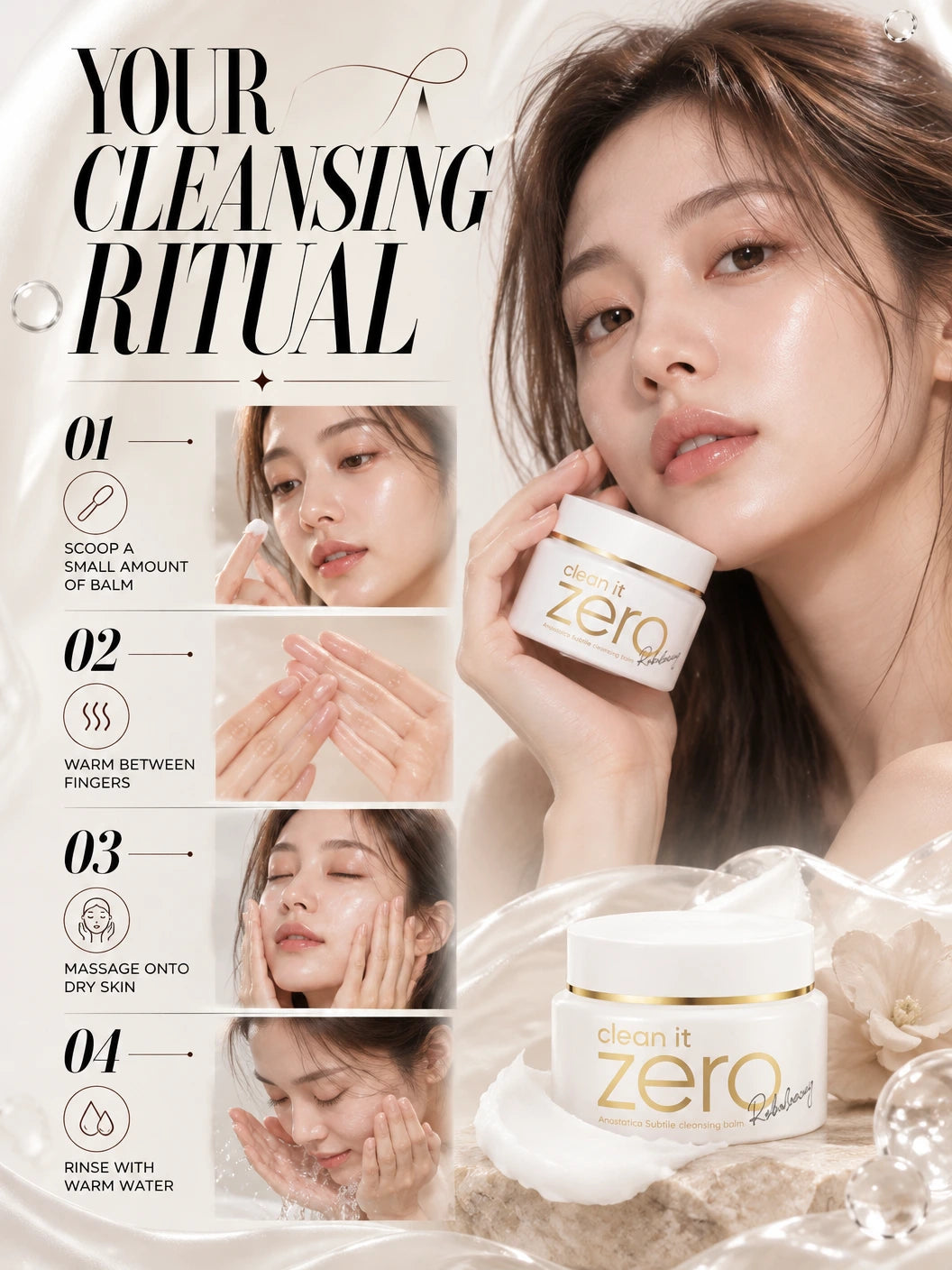 Anastatica Subtile Revitalising Cleansing Balm | Banila Co | Banila Co Cleansing Balm - Artisanal Luxury for Radiance