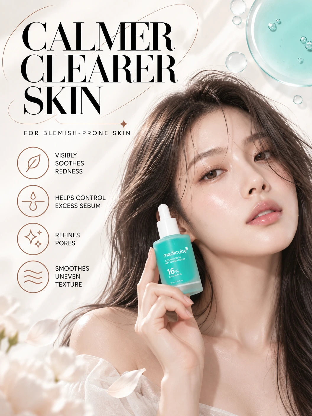 Azelaic Acid 10 BB Soothing Serum 30ml | MEDICUBE | MEDICUBE Azelaic Acid 16 BB Calming Serum 30ml