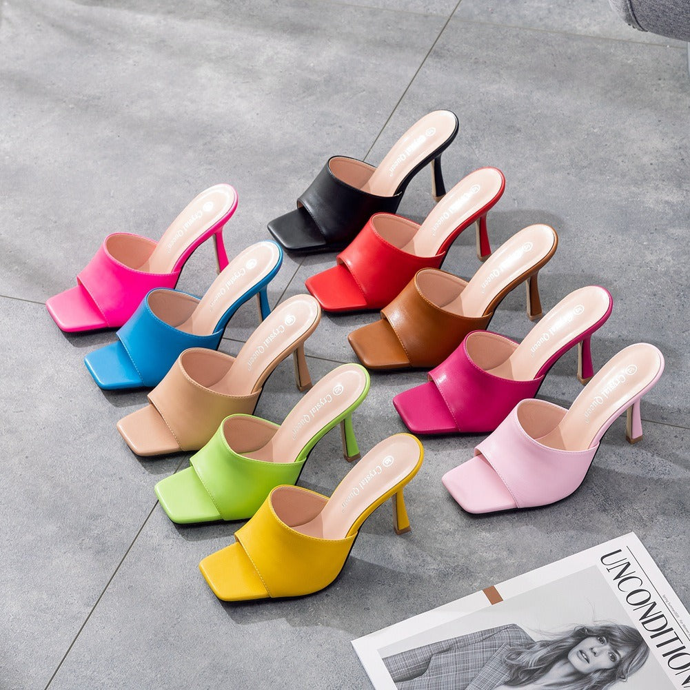 ULZZANG BELLA High-Heeled Sandals | Timeless Luxury Elegance