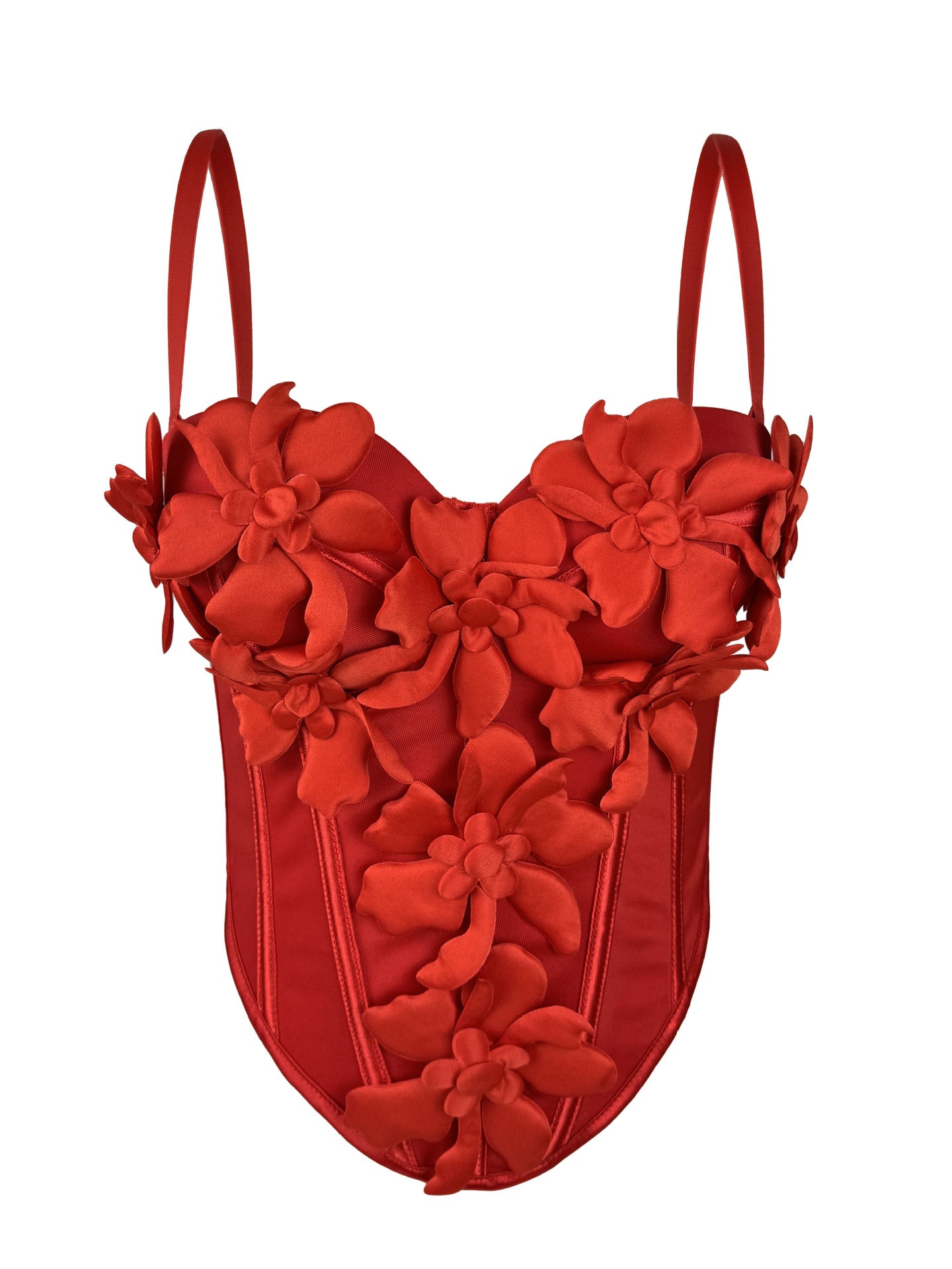 Stereoscopic Floral Lace Camisole | ULZZANG BELLA