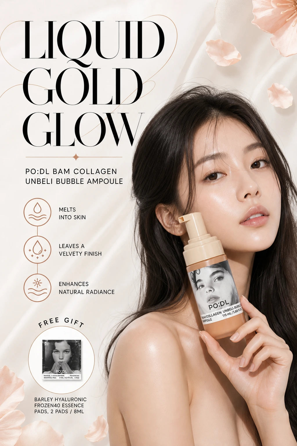 Bam Collagen Unbeli Bubble Ampoule 115ml (+Special Gift) | PO:DL | PO:DL Bam Collagen Bubble Ampoule 115ml + Free Gift