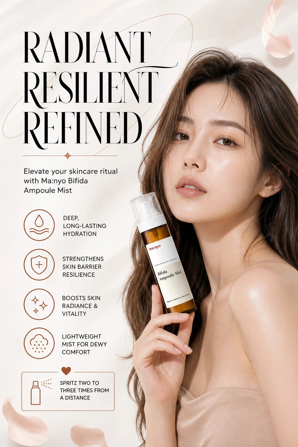 Bifida Ampoule Mist 120ml | Ma:nyo | Ma:nyo Bifida Ampoule Mist - Artisanal Hydrating Luxury Spray