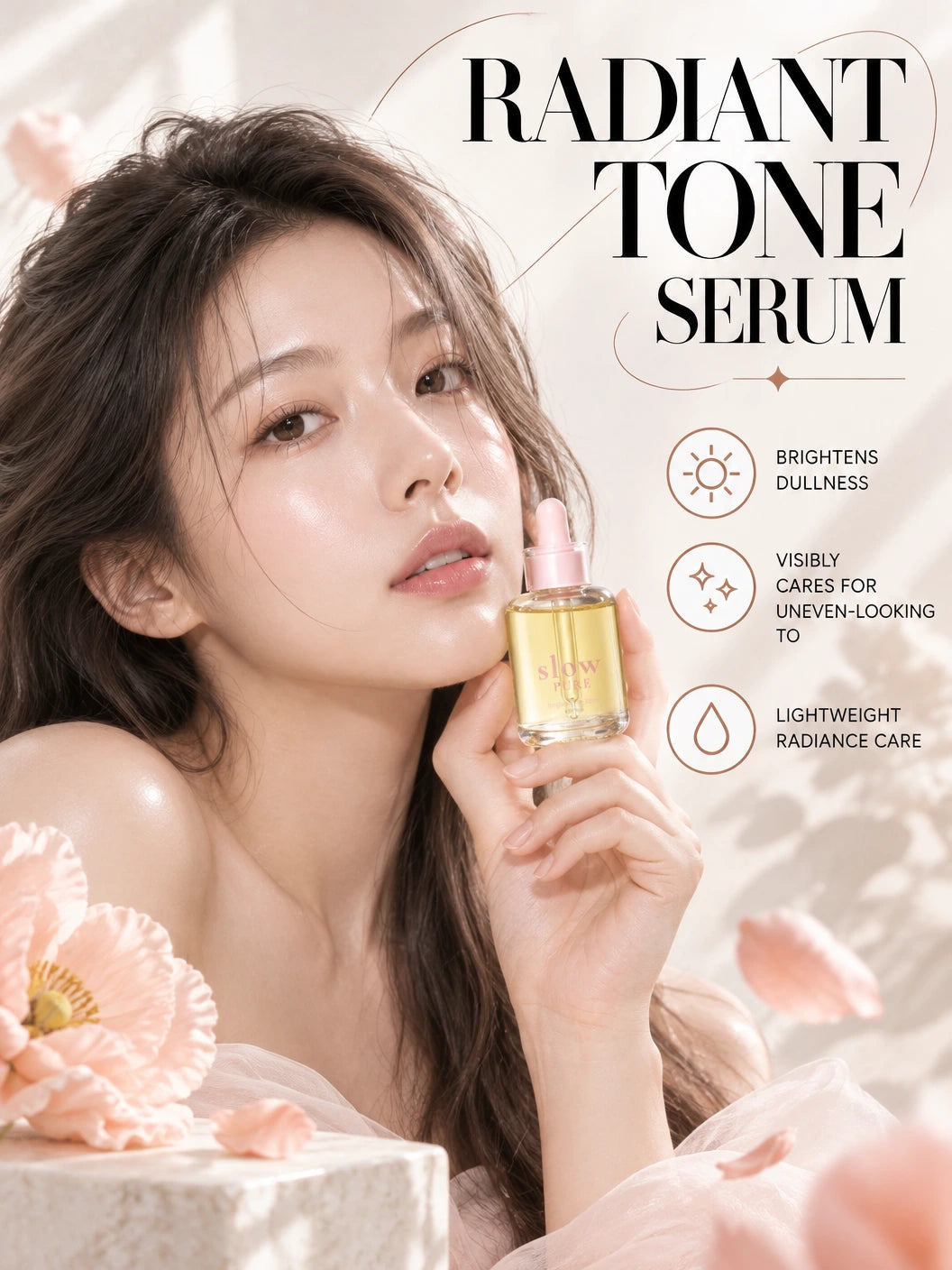 Brightening tone serum 50ml | Slowpure | Slowpure Luxury Brightening Tone Serum 50ml