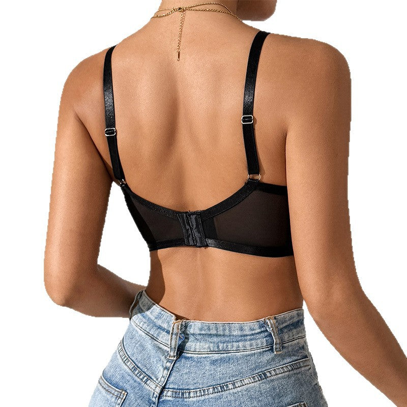 Elegantly Sultry Lace Corset Bra | ULZZANG BELLA