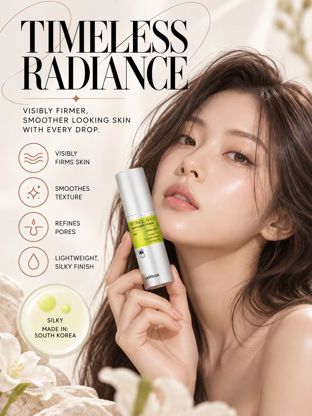 Celimax Vita-A Retinol Shot Tightening Serum | Luxury Anti-Aging Essence | Celimax Vita-A Retinol Serum - Couture Anti-Aging Essence