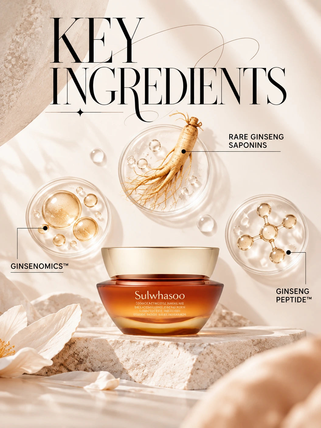 Concentrated Ginseng Rejuvenating Cream Rich | Sulwhasoo | Sulwhasoo Ginseng Cream Rich | Artisanal Luxury Skincare