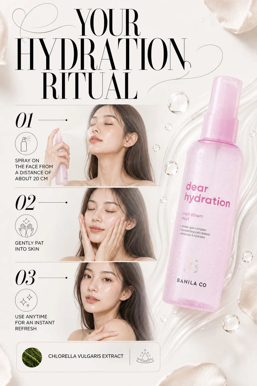 Cooling Hydration Mist for Luminous Skin | Banila Co | Banila Co Cooling Mist - Artisanal Luxury Hydration Spray
