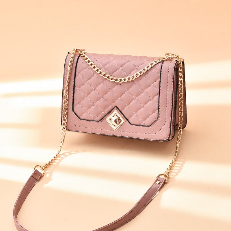 Chic One-Shoulder Minimalist Crossbody Bag for Summer Elegance | ULZZANG BELLA