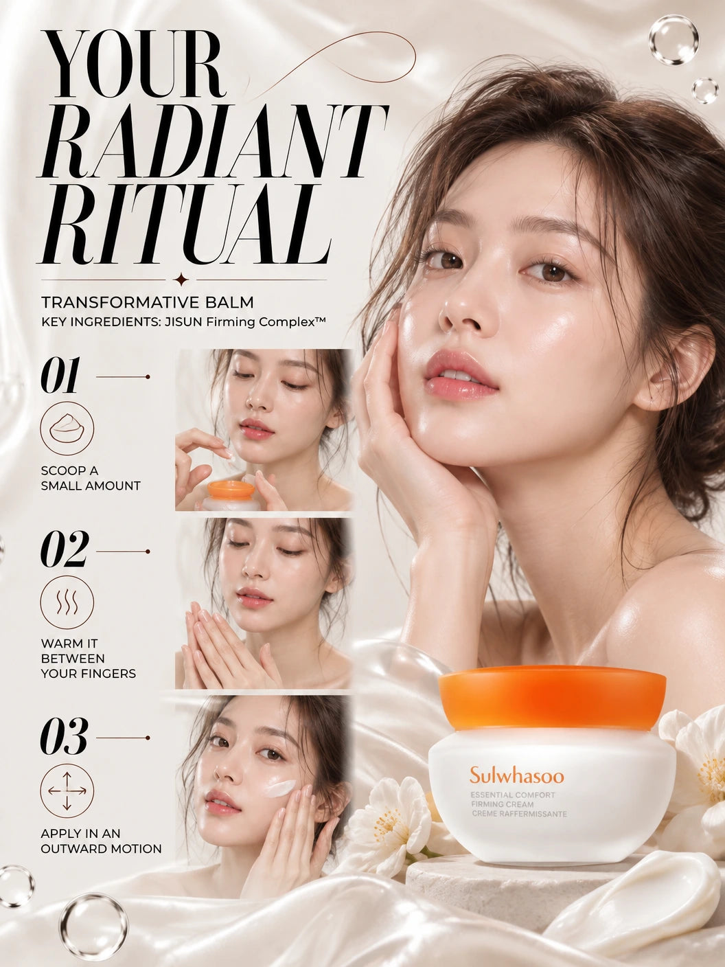 Essential Comfort Firming Cream | Sulwhasoo | Sulwhasoo Essential Comfort Firming Cream – Artisanal Luxury Balm