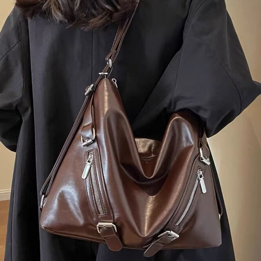 Borsa tote chic e capiente per un'eleganza senza sforzo | ULZZANG BELLA