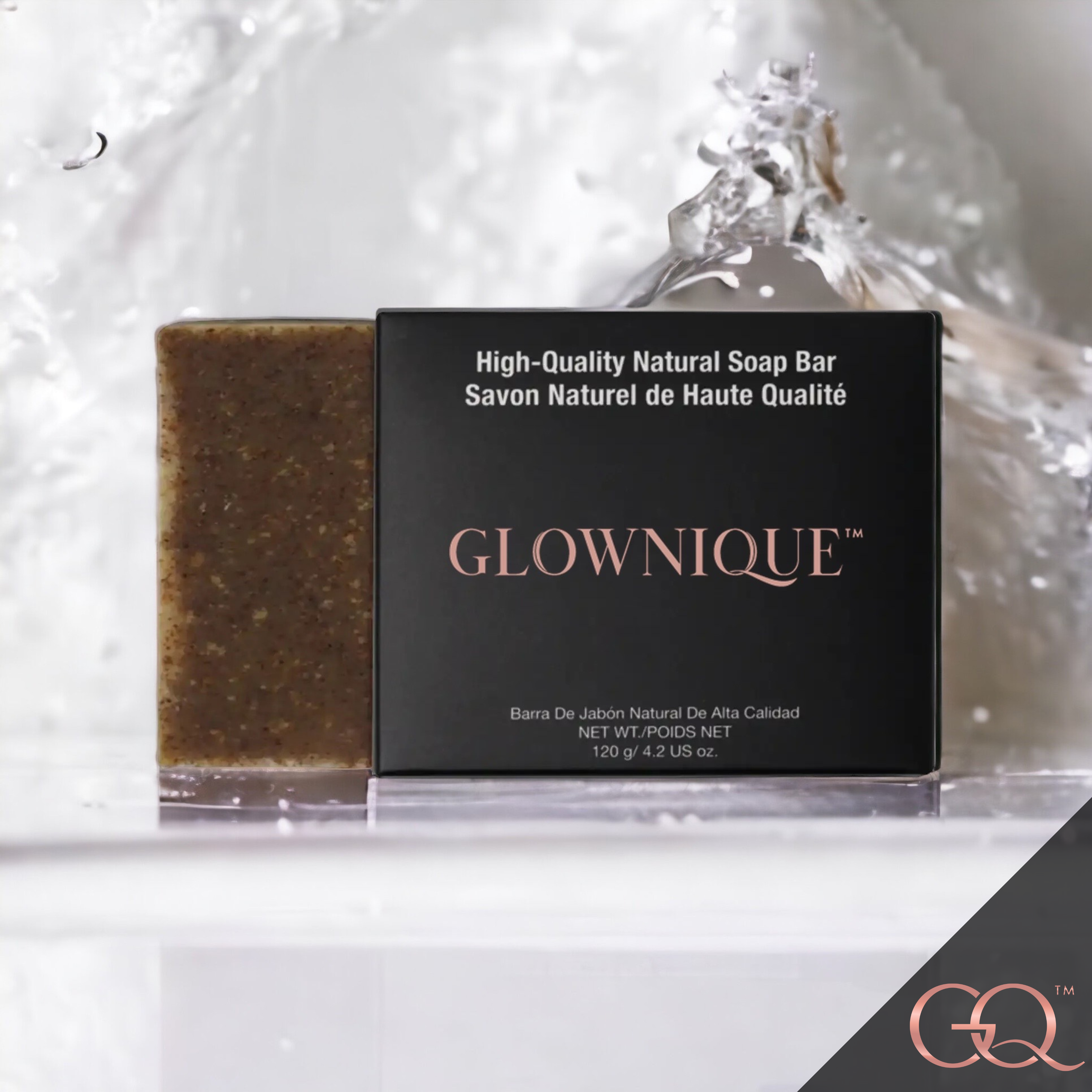Natural Apricot Exfoliating Soap | GLOWNIQUE