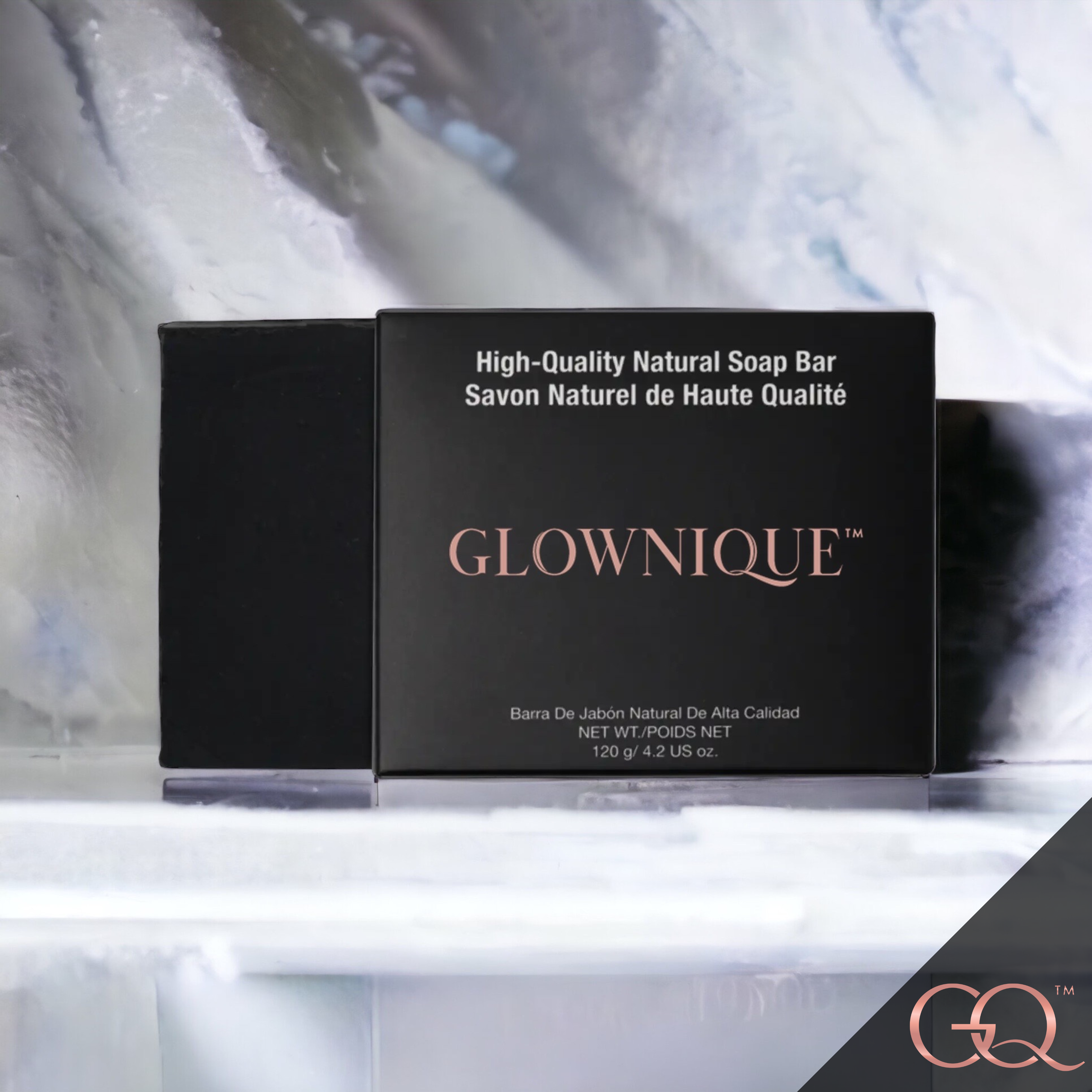 Sapone naturale al carbone (120 g) | GLOWNIQUE