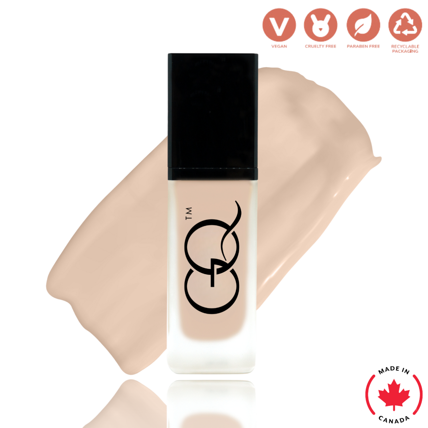 Fondotinta con SPF - Sandstone (30 ml) | GLOWNIQUE