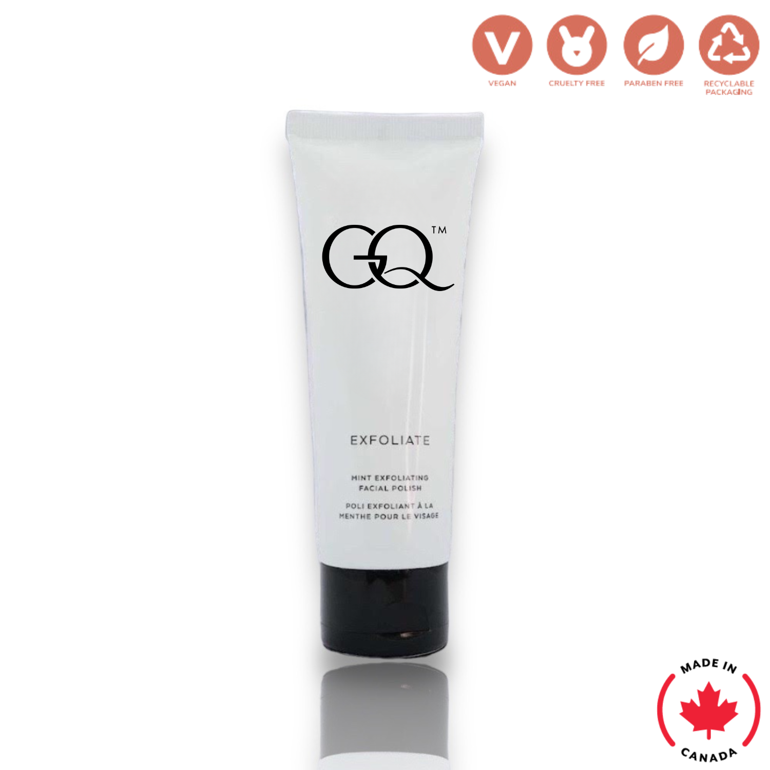 Mint Exfoliating Facial Polish (120ml) | GLOWNIQUE