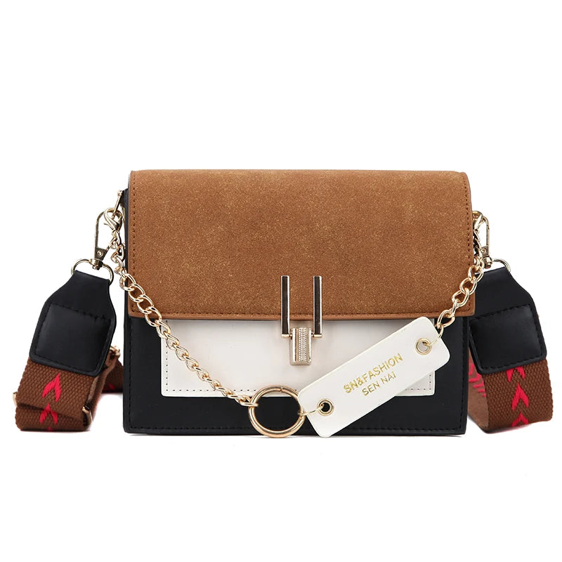 Ultra Fire Retro Mini Handbag with Wide Shoulder Strap | ULZZANG BELLA