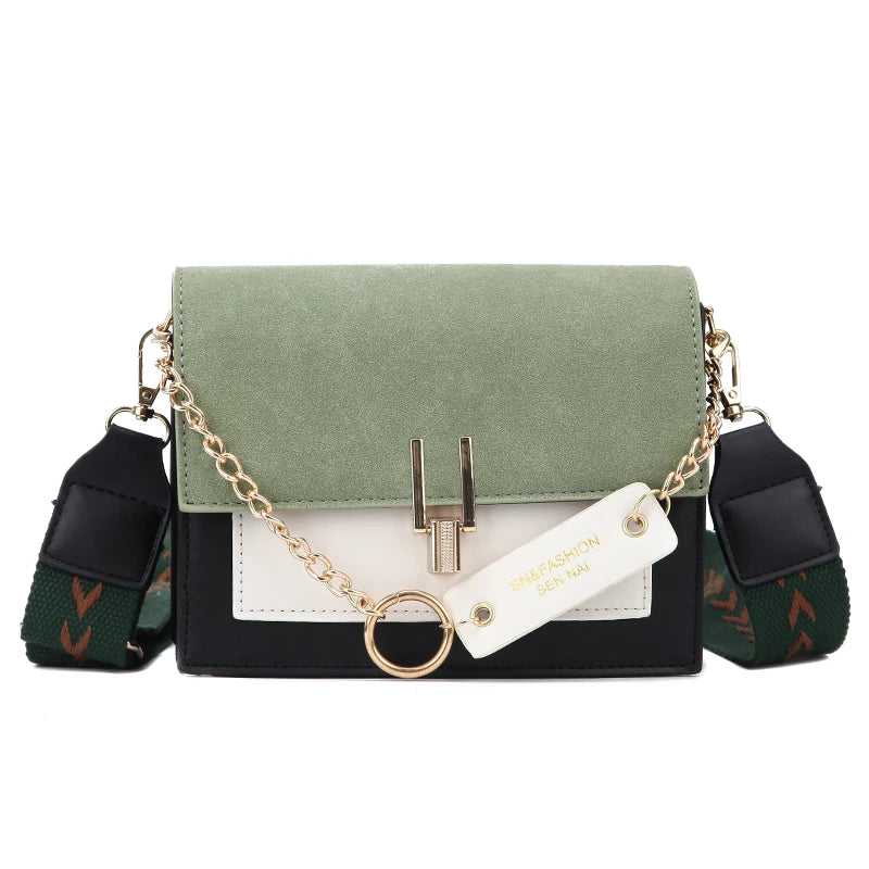 Ultra Fire Retro Mini Handbag with Wide Shoulder Strap | ULZZANG BELLA