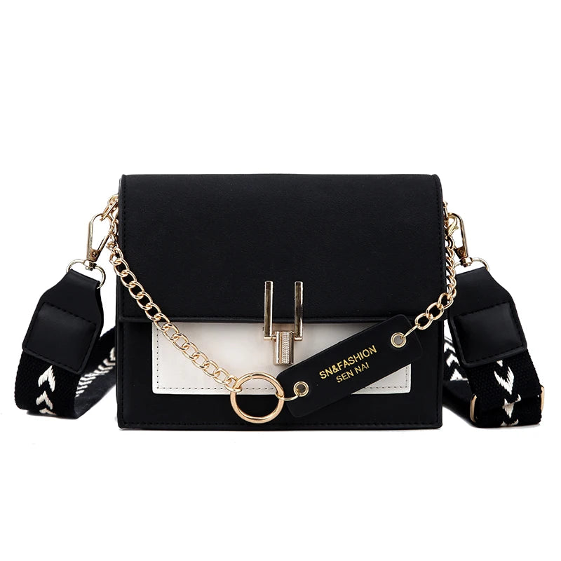Ultra Fire Retro Mini Handbag with Wide Shoulder Strap | ULZZANG BELLA