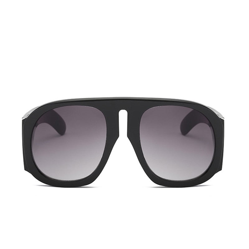 Luxury Oversized Wide Frame Retro Sunglasses for Women | ULZZANG BELLA