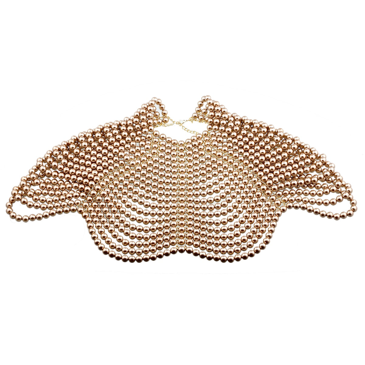 Stunning Exquisite Handcrafted Pearl Body Chains for Women | ULZZANG BELLA