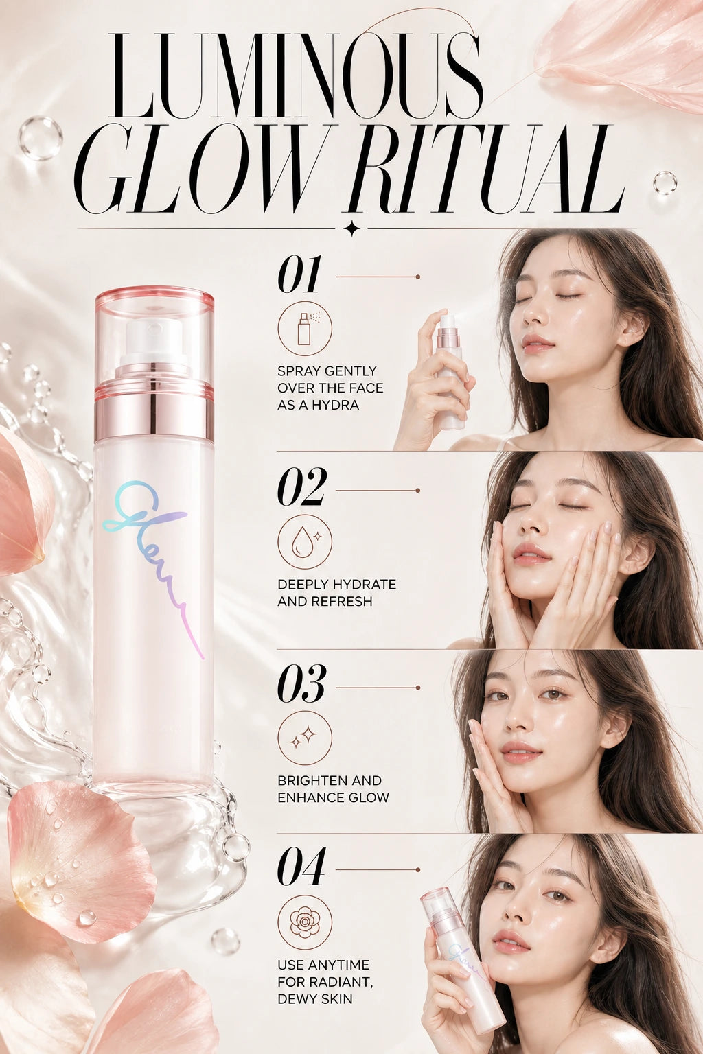 Luminous Glow Balm Mist for Radiant Skin | MISSHA | MISSHA Luminous Glow Balm Mist – Artisanal Hydration Elixir