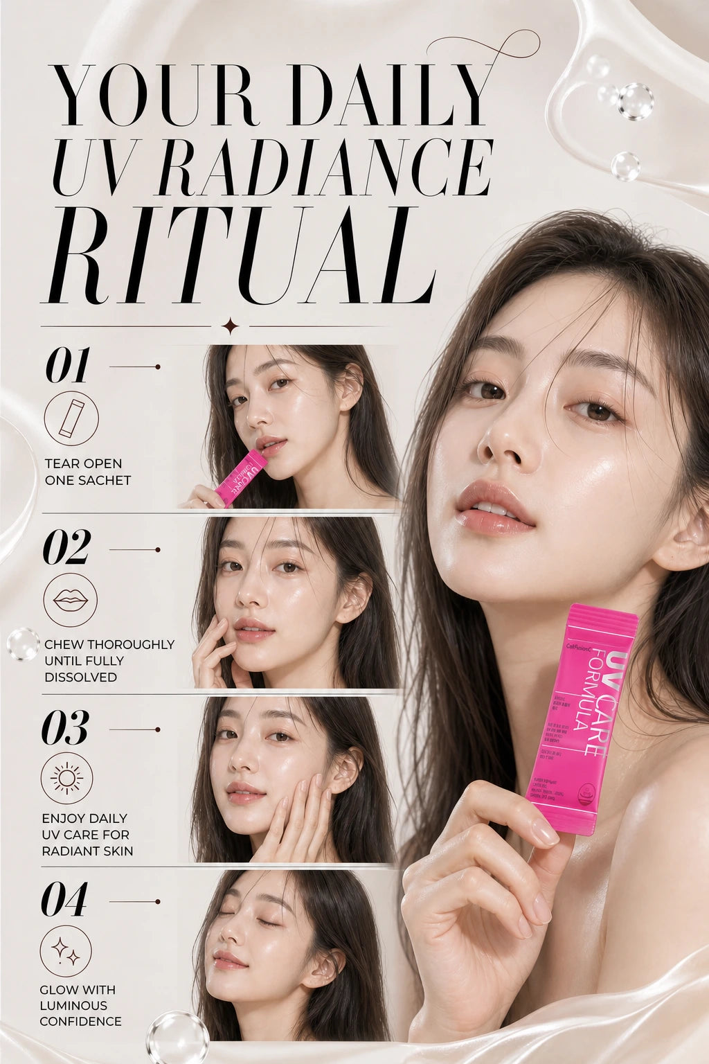 Luminous UV Formula Jelly for Radiant Skin | CellFusionC | CellFusionC Luminous UV Jelly - Artisanal Skin Care Luxury