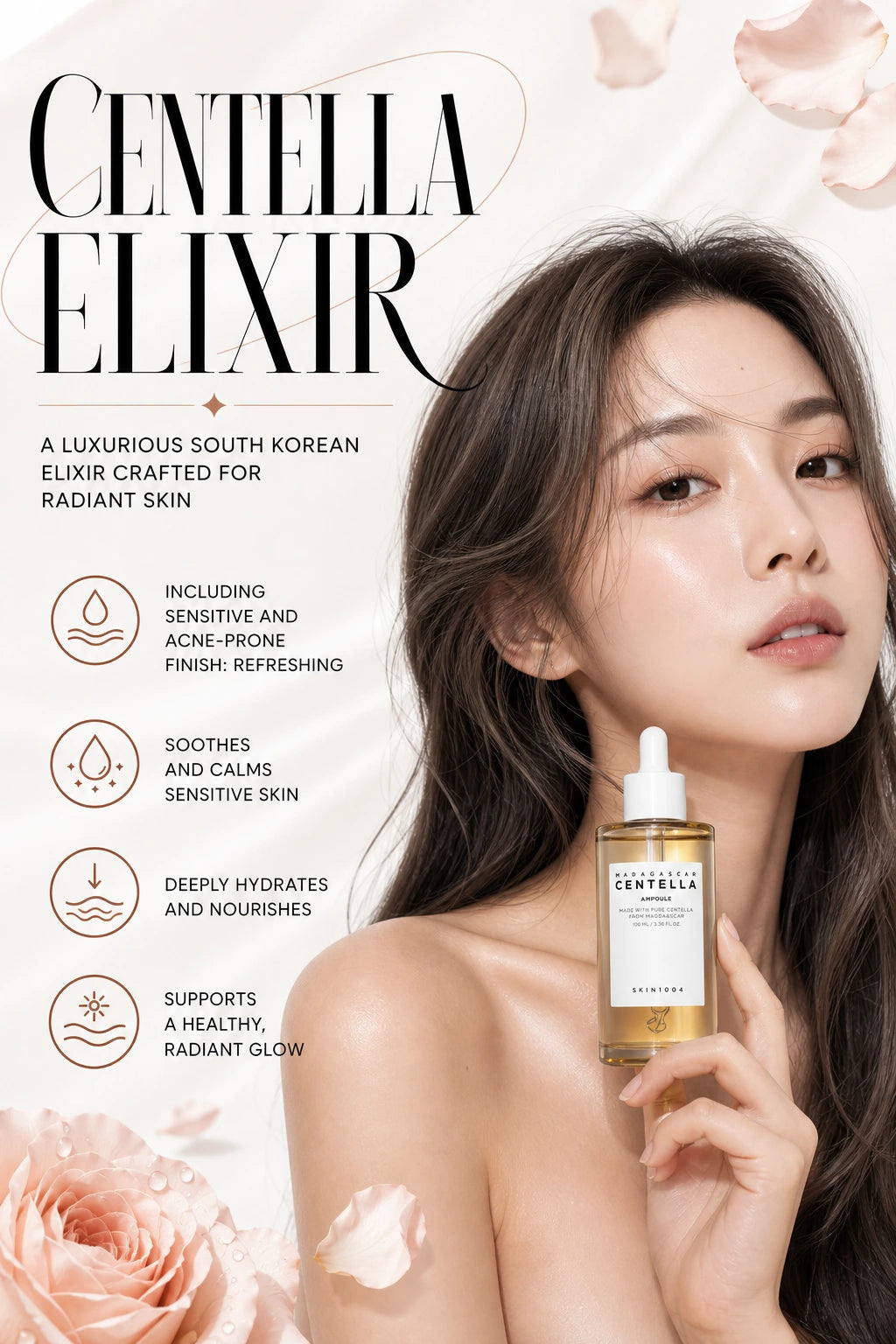 Madagascar Centella Ampoule - 3 Size | SKIN1004 | SKIN1004 Madagascar Centella Serum - Handcrafted Luxury Elixir