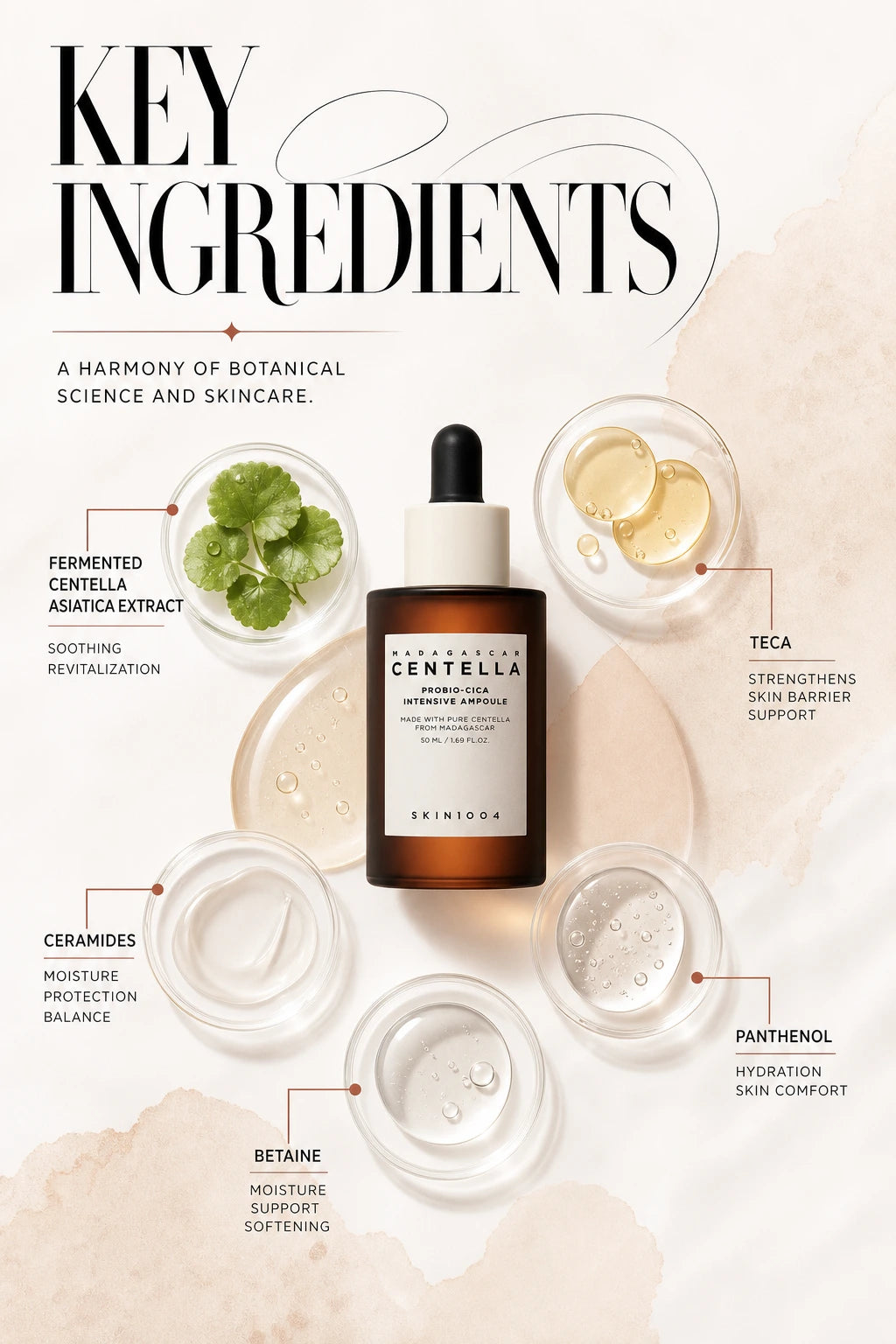 Madagascar Centella Probio-Cica Intensive Ampoule 50ml | SKIN1004 | SKIN1004 Probio-Cica Intensive Ampoule - Artisanal Luxury Serum